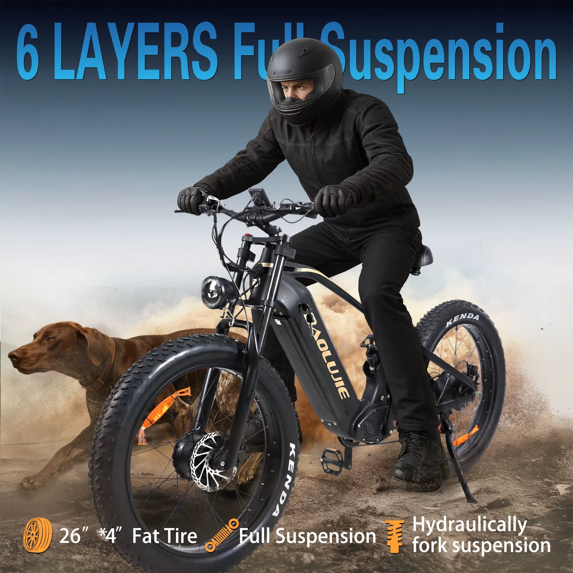 P2 Electric Bike for Adults,Long Rang 90 Miles Electric Bicycle,Peak 5000W Dual Motor 52V 23AH E Bike,Max Speed 36 MPH