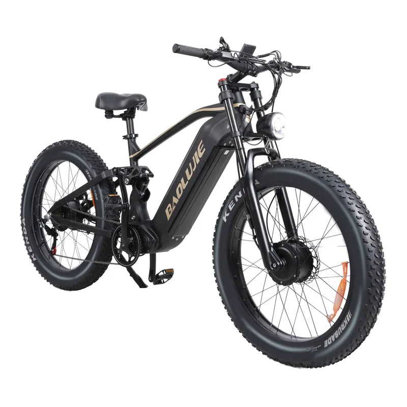 P2 Electric Bike for Adults,Long Rang 90 Miles Electric Bicycle,Peak 5000W Dual Motor 52V 23AH E Bike,Max Speed 36 MPH