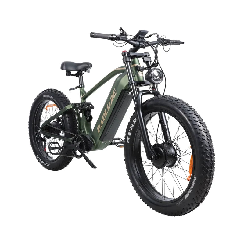 P2 Electric Bike for Adults,Long Rang 90 Miles Electric Bicycle,Peak 5000W Dual Motor 52V 23AH E Bike,Max Speed 36 MPH