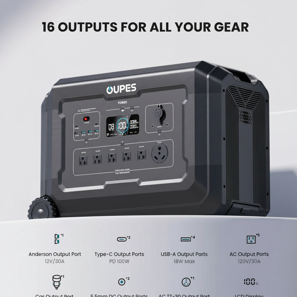 Mega 3 + 2*240W Solar Panel | Solar Generator Kit