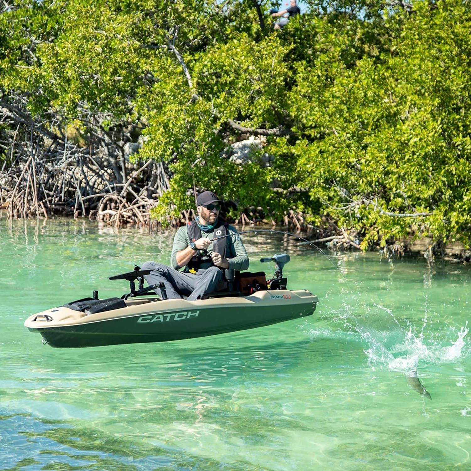 Catch PWR 100 - Sit-On-Top Fishing Kayak - Ergo360 Seating System - 10 Ft