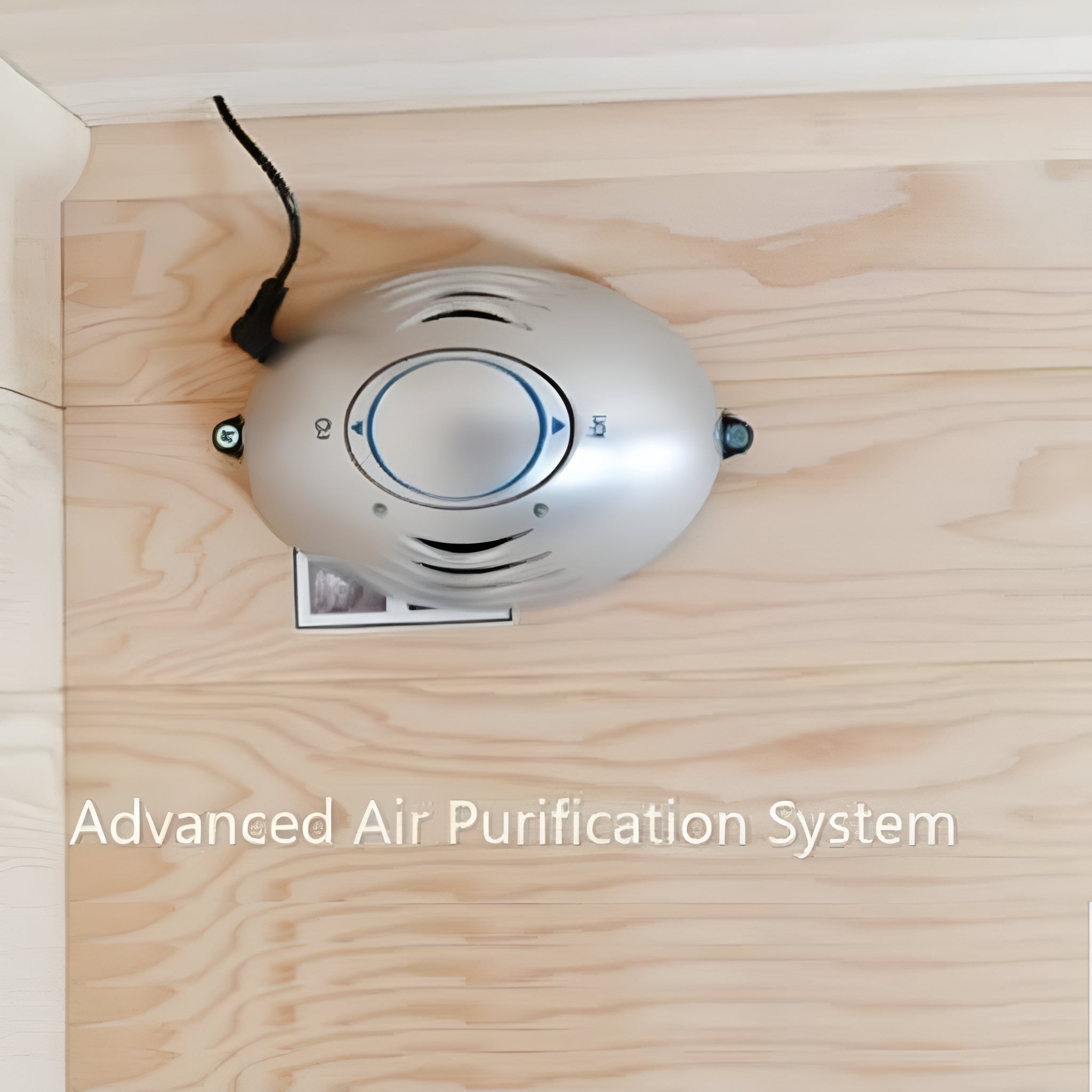 Charleston 4-Person Indoor Traditional Sauna Double Bench