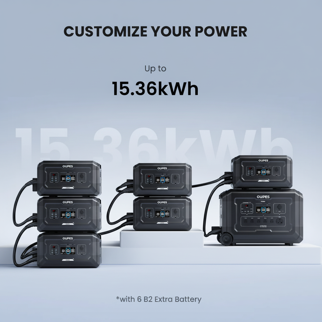 Mega 3 + 2*240W Solar Panel | Solar Generator Kit