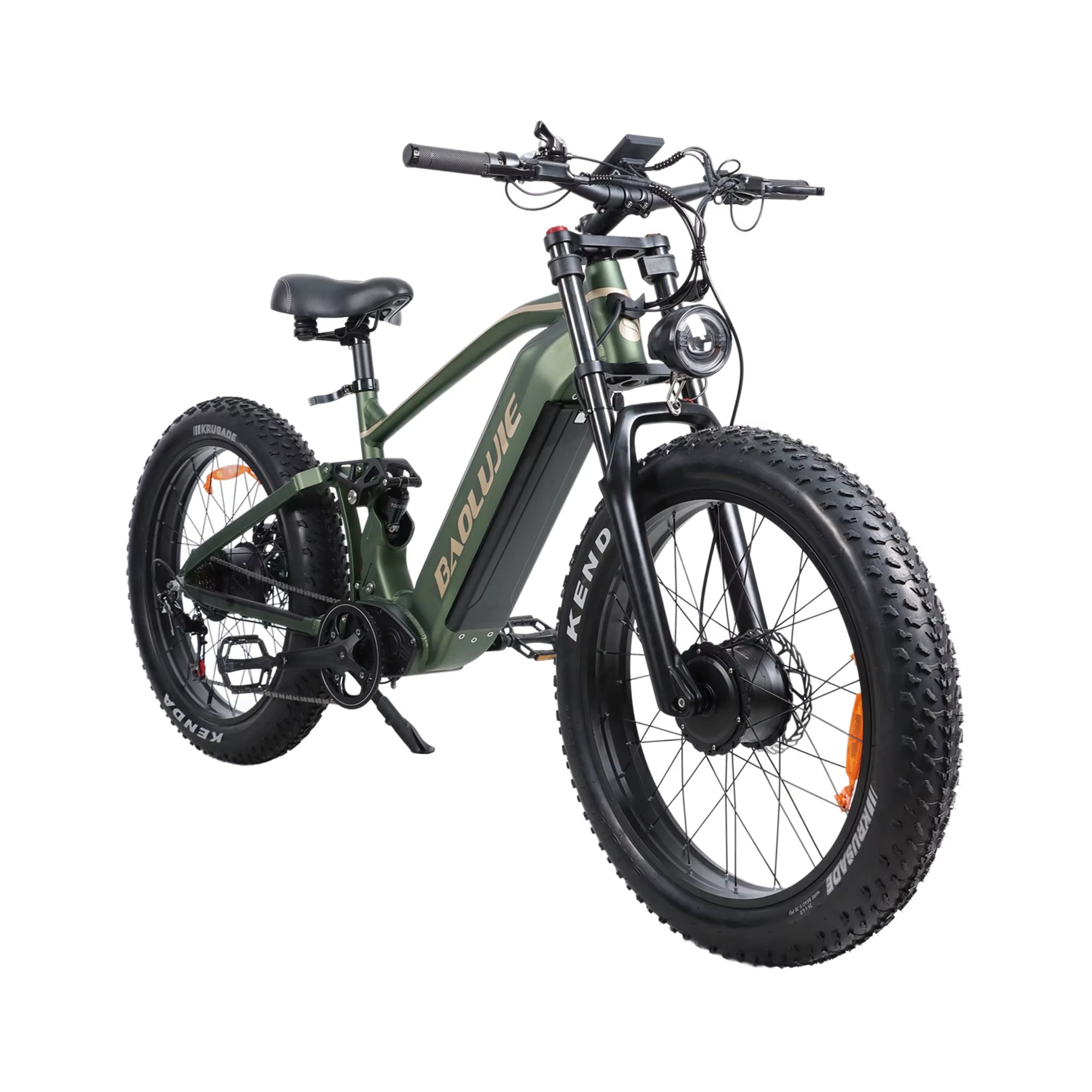 P2 Electric Bike for Adults，Long Rang 90 Miles Electric Bicycle，Peak 5000W Dual Motor 52V 23AH E Bike，Max Speed 36 MPH