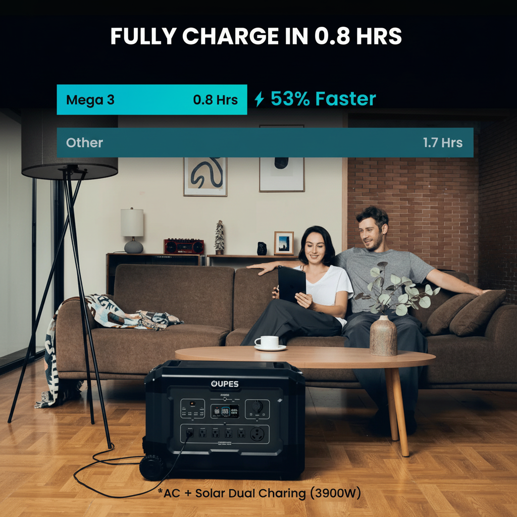Mega 3 + 2*240W Solar Panel | Solar Generator Kit